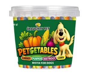 Petgetables Wheat free Dog Biscuits (300g x 2) Carrot, Pumpkin, Beetroot ,Corn