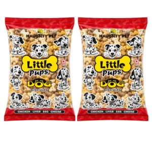 Lil Pups nonveg dog biscuits (500g x 2)   Chicken ,Cheese , Liver , Egg