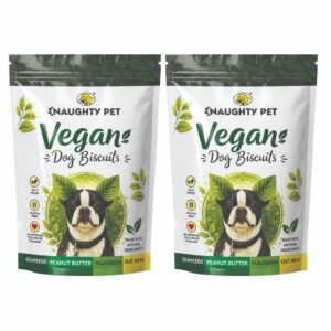 Vegan Dog Biscuit (500g x 2) Seaweed ,Flaxseed ,Peanut Butter ,Oat meal
