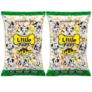 Lil Pups veg Dog Biscuits (500g x 2) Cheese, Milk ,Honey ,Yoghurt